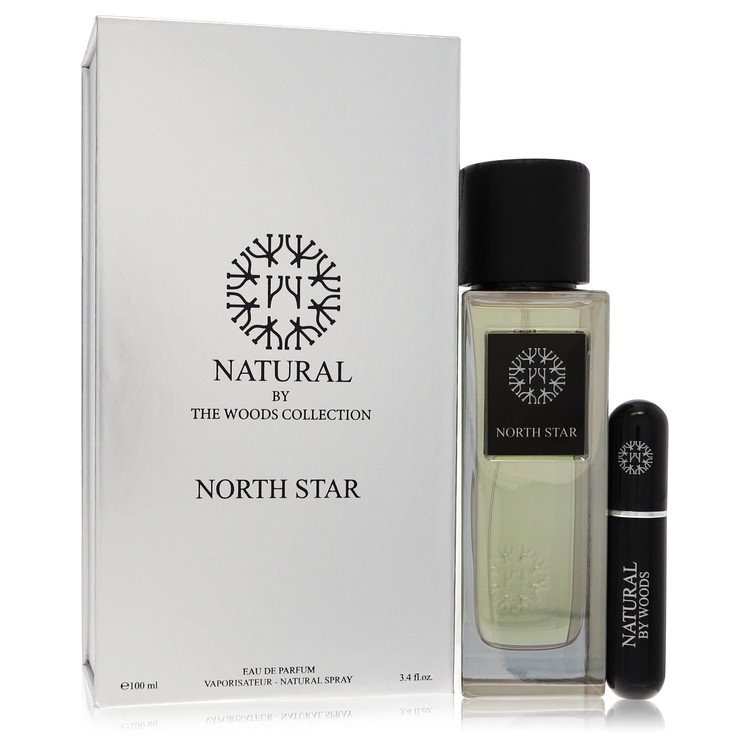 The Woods Collection Natural North Star by The Woods Collection Eau De Parfum Spray with Mini Refillable Spray (Unisex) 3.4 oz The Woods Collection Natural North Star by The Woods Collection Eau De Parfum Spray with Mini Refillable Spray (Unisex) 3.4 oz